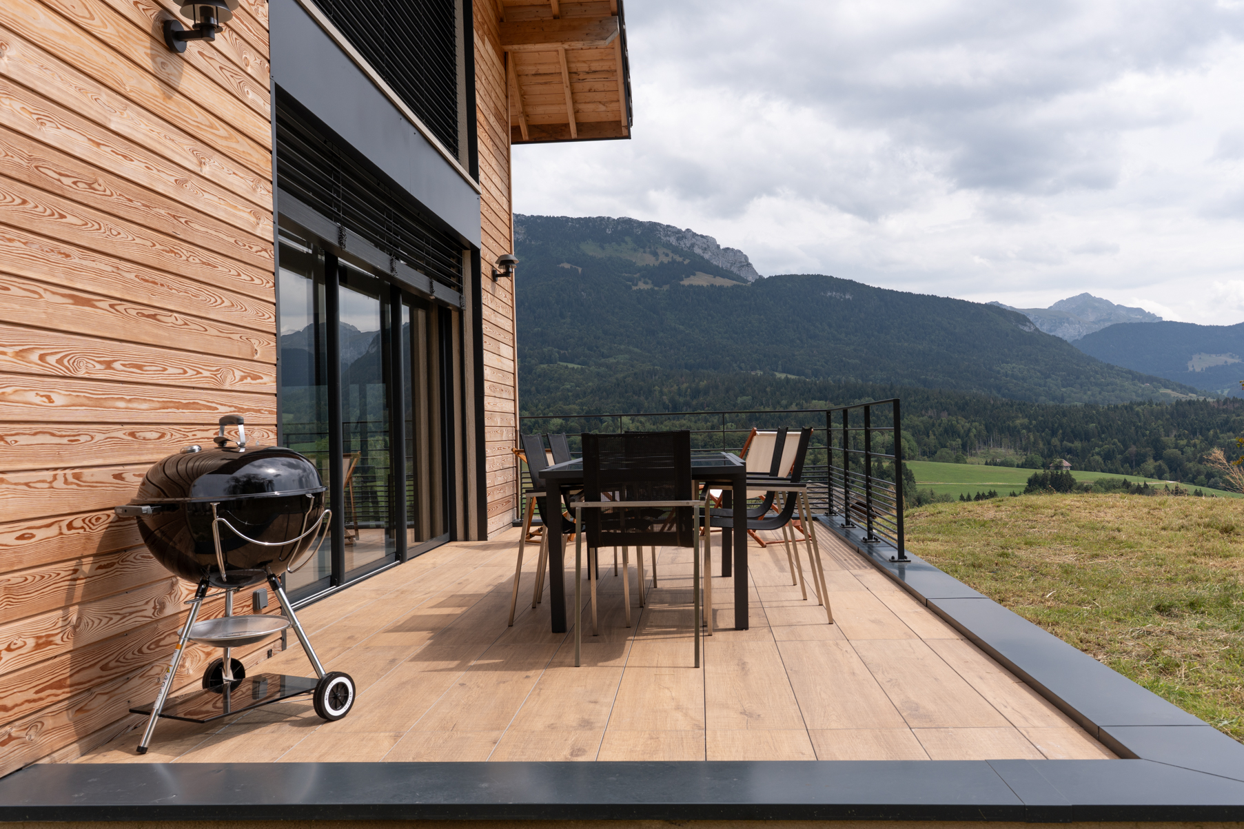 Terrasse d'un logement Célestin